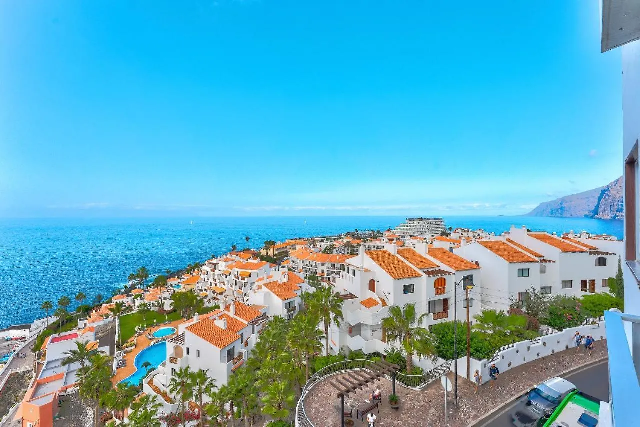 Incredible Sea & Mountain View Aircon Front Line Of Atlantic Ocean Apartment Puerto de Santiago   Puerto de Santiago (Tenerife)