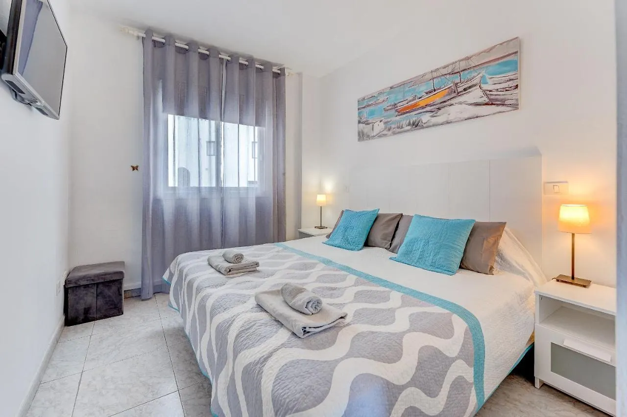 Incredible Sea & Mountain View Aircon Front Line Of Atlantic Ocean Appartement Puerto de Santiago
